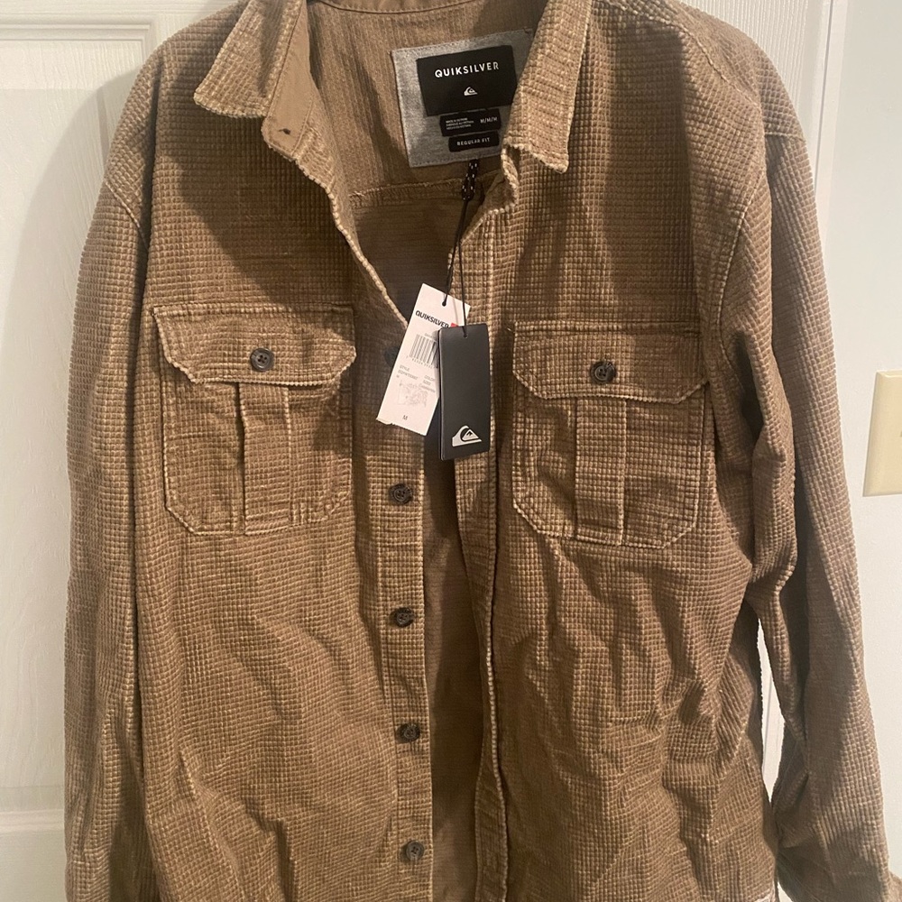 Quicksilver corduroy button down
